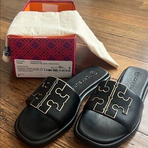 Tory Burch Double T Sport Slide 8